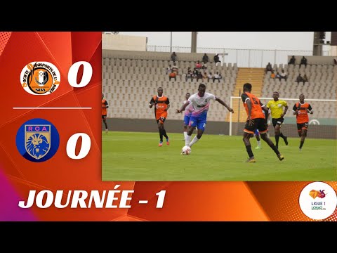 Résumé - J1 - SOA vs Racing club d'abidjan - Ligue 1 lonaci (2025 -2026)