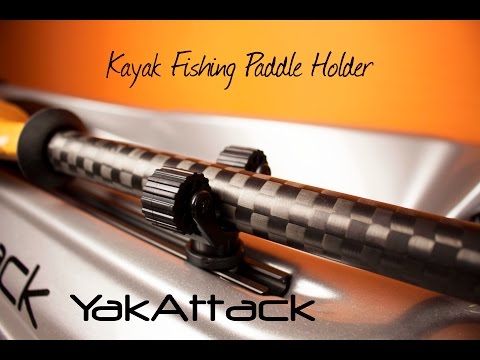 YakAttack RotoGrip Paddle Holder - Kayak Fishing Paddle Holder