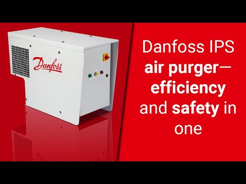 Danfoss IPS air purger | Improve the efficiency of your industrial refrigeration system