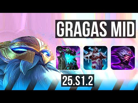 GRAGAS vs PANTHEON (MID) | KR Master | 25.S1.2