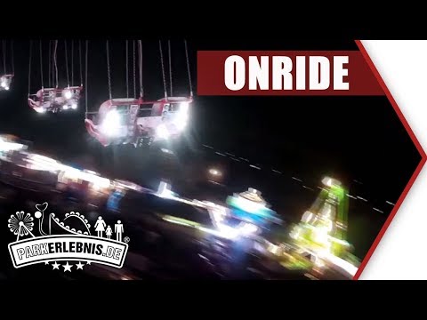 The Flyer (Boos) - The Art of Flying im POV OnRide bei Nacht @ Palmkirmes - Mitfahr-Video