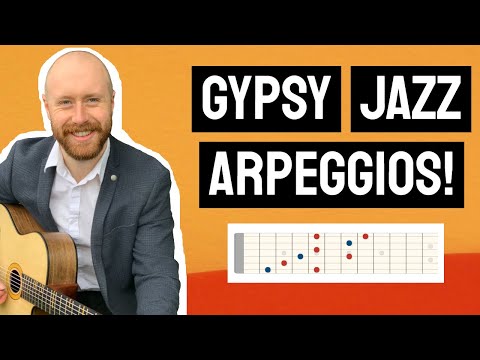 Arpeggios For Gypsy Jazz Guitar With Theory And Diagrams!