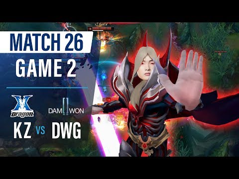 KZ vs DWG | Match26 Game2 H/L | 2019 LCK Summer