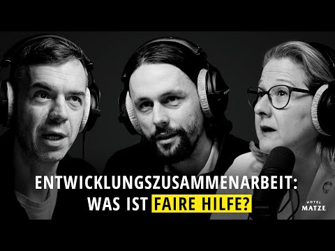 Neven Subotić und Svenja Schulze über die Herausforderungen der Entwicklungszusammenarbeit