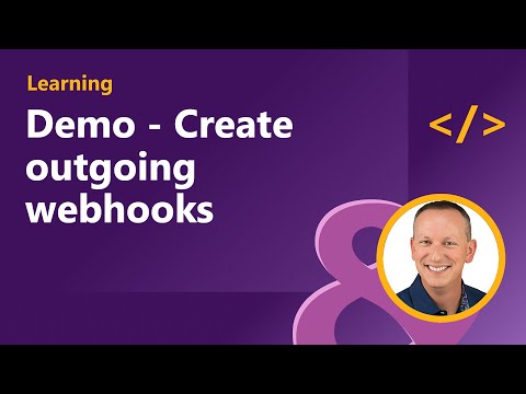 Demo Create outgoing webhooks