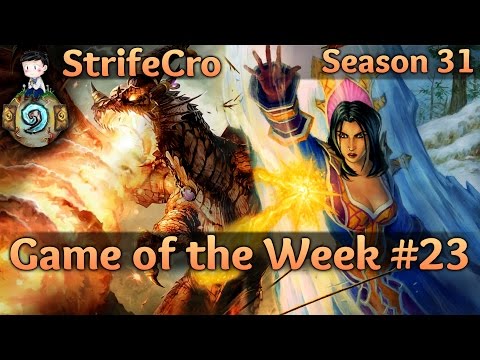 Hearthstone Game of the Week #23 : Just One More Turn (Control Mage vs Dragon Warrior)