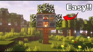 Minecraft Tree House Tutorial – Easy Survival Base