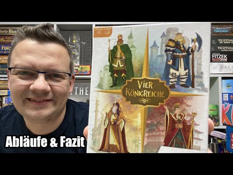4 Königreiche (alleovs) - Familienspiel und Kartenspiel ab 6 Jahren