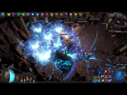[POE 3.13] Hierophant Stormbind Totem Build - NO Commentary [17]
