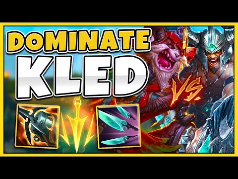 The Easiest Way To Destroy Any Kled | Challenger Tryndamere - League of Legends