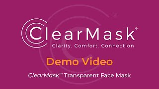 Product video: ClearMask Transparent Face Mask - Child Size