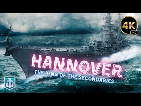 The KING of THE BATTLEHIPS - BATTLESHIP HANNOVER- German Super Battleship - World of Warships