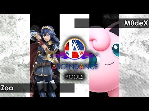 Smash 4: Zoo (Lucina) V M0deX (Jigglypuff) - Ascendance 36 Tournament SSB4