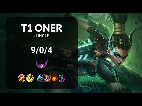 T1 Oner Nidalee vs Viego JUNGLE - KR  Patch 13.14