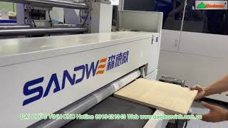 Máy Chà Nhám Băng Cnc Woodmaster chà nhanh như gió 🤣🤣🤣