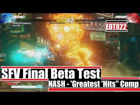 SFV Final Beta - Nash 'Greatest 'Hits'' Compilation