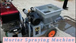 Mortar Gouting Spraying Machine | Cement Injection Spraying Machine