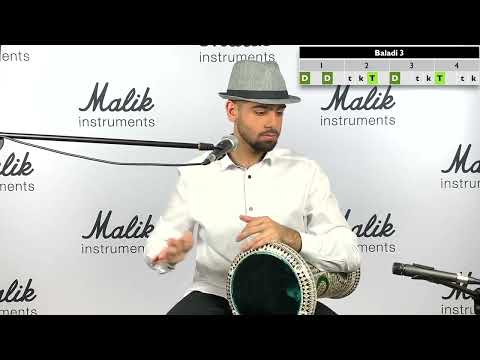 Baladi Rhythm (HARD) | Family: Maqsum | Time Signature: 4/4 | Darbuka/Doumbek Lesson