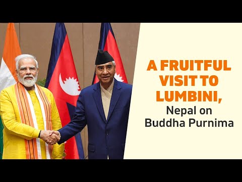 A fruitful visit to Lumbini, Nepal on Buddha Purnima | PMO
