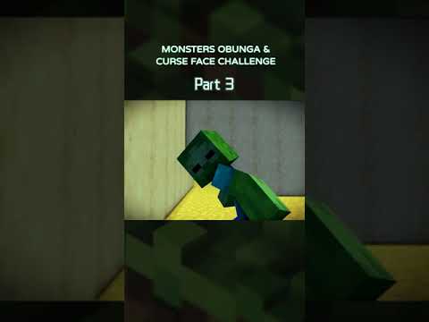 Monsters obunga and curse face challenge Pt.3