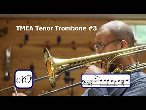 2025-26 TMEA Trombone Etude #3 60. Allegro Blazhevich [SPONSORED BY XO]