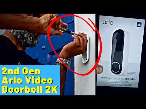 Easy Installation! Arlo Video Door Bell 2nd Gen Review - 2K Footage, Wired and Wireless