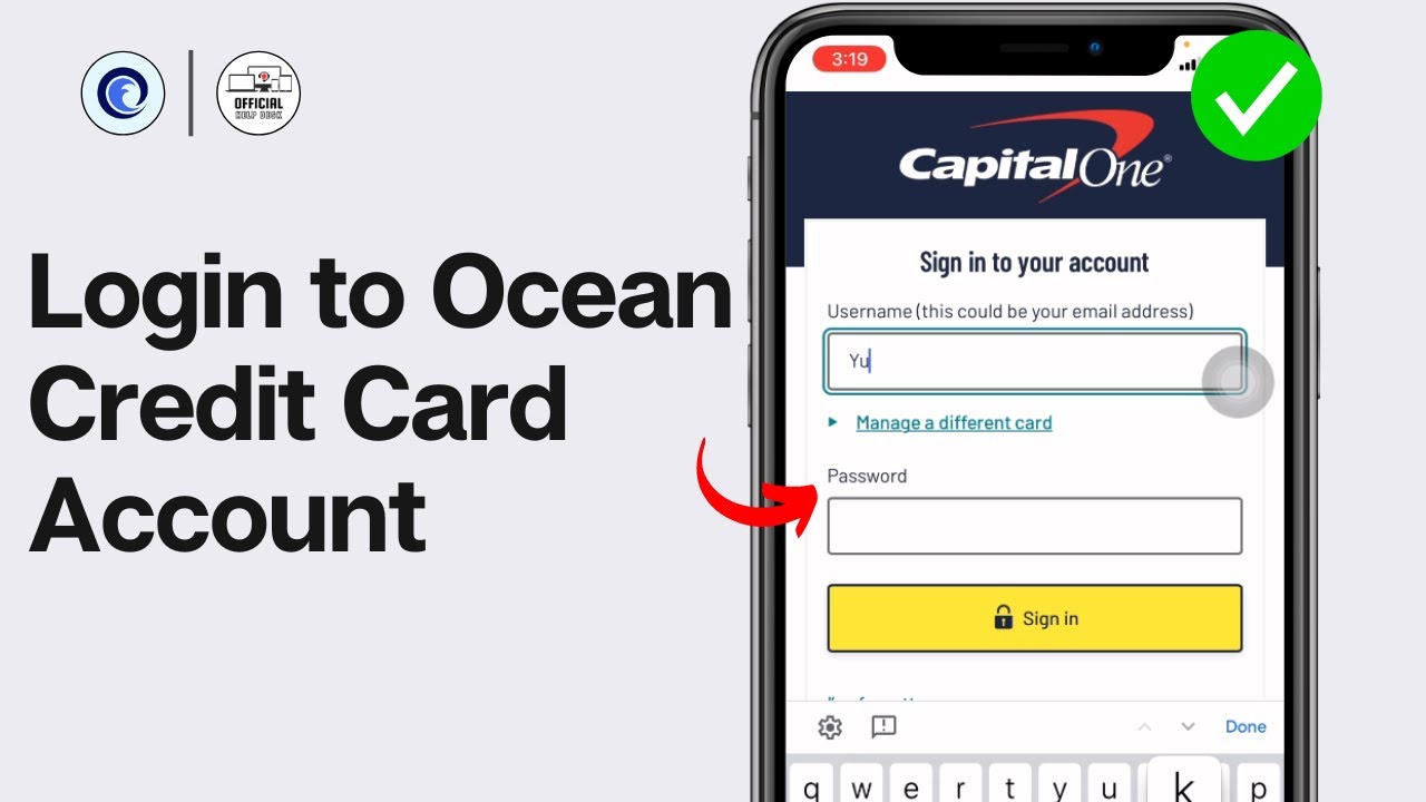 How to Login to Ocean Credit Card Account 2024 (FULL GUIDE)