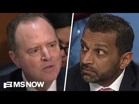 Schiff and Patel CLASH during Senate hearing: 'Didn't happen, total lie'
