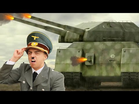 The worst mega tank Germany ever designed - The P1000 Ratte
