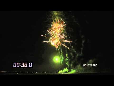 8017/88EC - Пиробатерия Ø30mm 88s I-shape 80sec H50m Cat.4 Nec968g 1.3G Среднощен кошмар 1/1