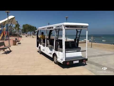 12 Kişilik Akülü Golf Arabası / 12 Person Golf Cart