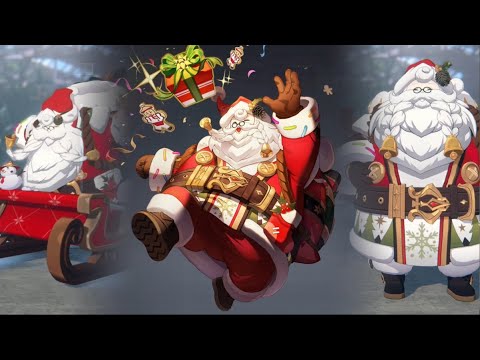 【Eternal Return】Santa Shaw Skin In-Game Motion (Skill Victory Motion)