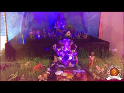 Roheen Kothari Home Ganpati Decoration Video