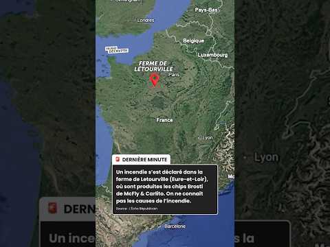 Un incendie s’est déclaré dans la ferme où sont produites les chips Brosti de McFly & Carlito
