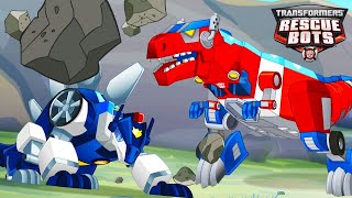 Download lagu Transformers: Rescue Bots | DINOBOTS! | FULL EPISODES | Cartoons for Kids | Transformers Junior | mp3