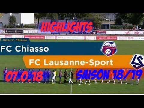 Highlights: Fc Chiasso vs Fc Lausanne - Sport (07.10.18)