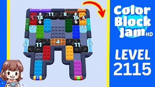 Color Block Jam Level 2115 Solution