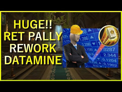 Retribution Paladin Rework Update | HUGE Data Mine Many Great Changes