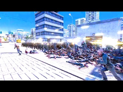 10000 RUNNER ZOMBIE VS US SOLDIER |Ultimate Epic Battle Simulator