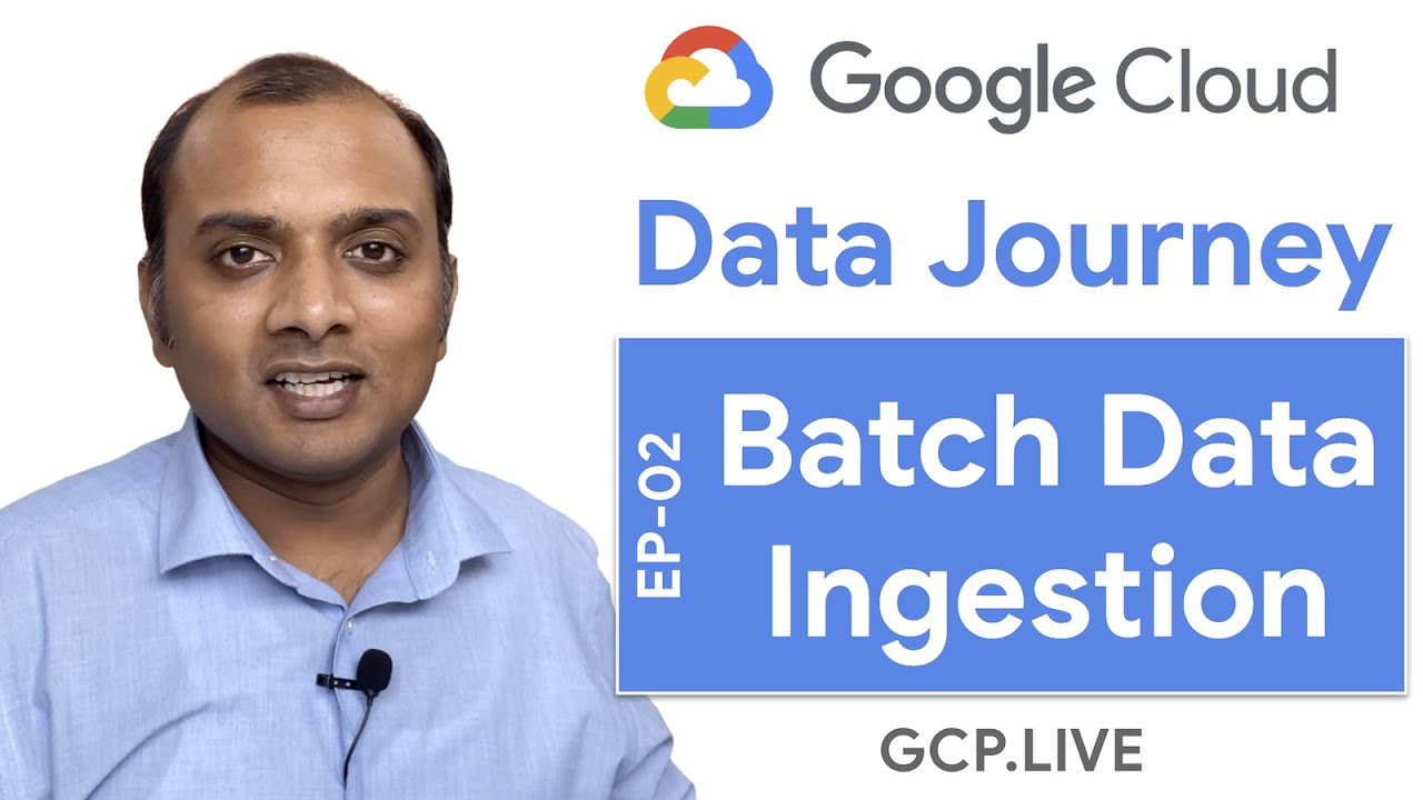 Data Journey EP-02: Batch Ingestion 📦 - 5 ways to ingest files into Google Cloud