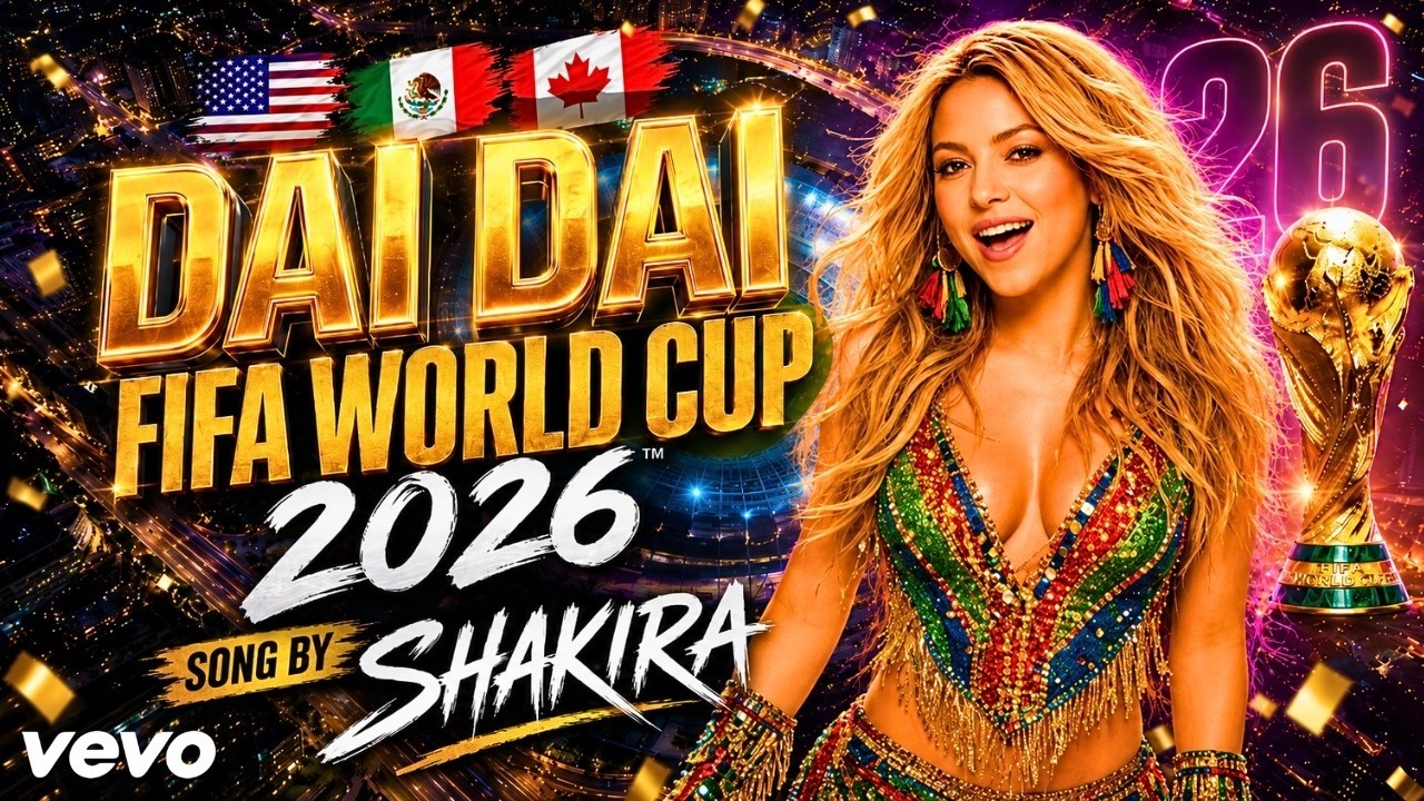 DAI DAI SHAKIRA STYLE ⚽ FIFA WORLD CUP ANTHEM 2026 🔥 Stadium Chant Song Everyone Will Sing!