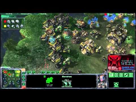 Go4SC2 #39 Semifinals - LucifroN7 vs Satiini Game 1