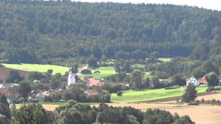 preview picture of video 'Ferienhaus Donauer im Altmühltal - Blick auf Biberbach'