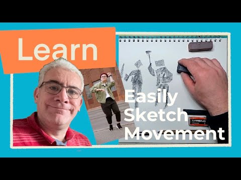 Thumbnail of Mastering Movement: Easy Steps to Record Dance in Your Sketchbook
