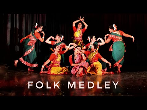 Folk Medley Mashup | Bangla Folk | Murchhana Dance Academy | Sriparna Roy