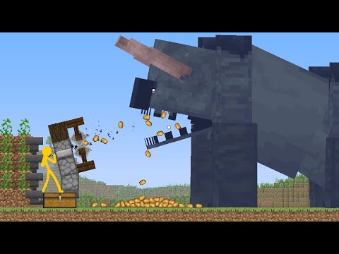 Titan Ravager - Animation vs Minecraft  | AvG Reacts!