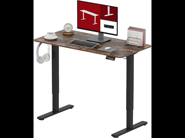 Vídeo relacionado con SANODESK QS+ 120 x 60 cm Escritorio Elevable Eléctrico con Tablero Escritorio Regulable en Altura Eléctrico Telescópico Bidireccional con Control de Memoria y Tecnología Anticolisión (Blanco)