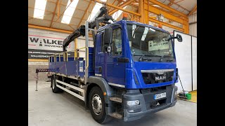 Купить бортовой грузовик MAN TGM 18.250 *EURO 6*, 4X2 18 TONNE BRICK GRAB – 2015 – DG65 YTN - Изображение 4 | Autoline GE Бортовой грузовик MAN TGM 18.250 *EURO 6*, 4X2 18 TONNE BRICK GRAB – 2015 – DG65 YTN | Изображение 4 - Autoline
