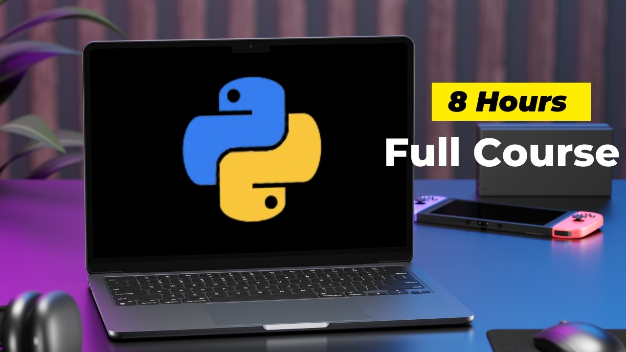 Python Full Course for Beginners | Zero to Pro | 8 Hours
