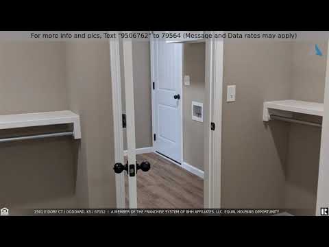 Priced at $219,900 - 2501 E Dory Ct, Goddard, KS 67052